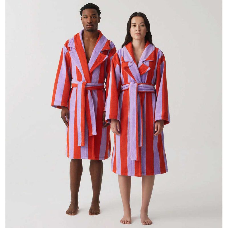 HOMMEY. Stripe Robe image number 3